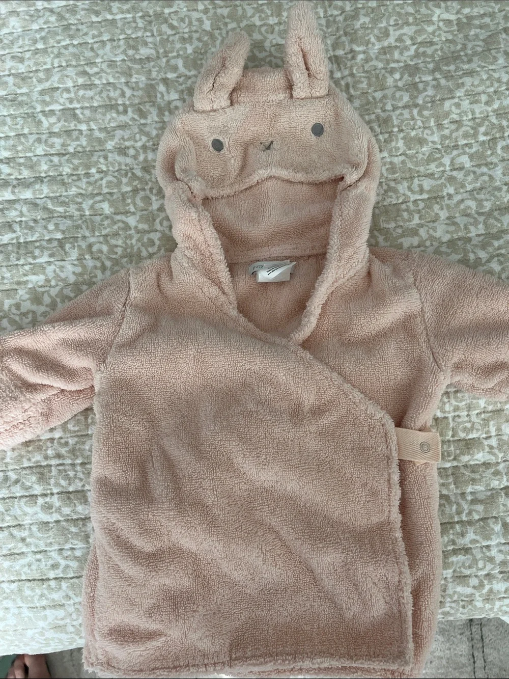 Pottery barn kids baby bath robe